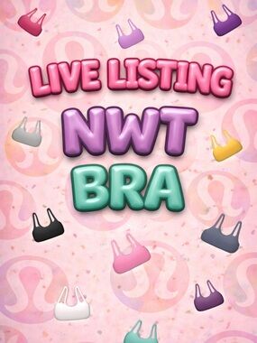 NWT BRA LIVE LISTING